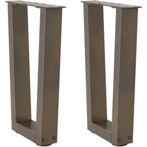 vidaXL V-förmige Stahl Tischbeine - Esstisch vidaXL V-förmige Stahl Tischbeine - Esstisch