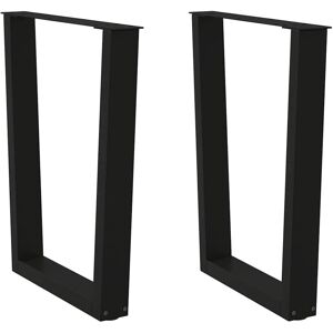 vidaXL V-förmige Tischbeine aus Stahl - 2 Stück vidaXL V-förmige Tischbeine aus Stahl - 2 Stück