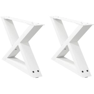 vidaXL White Coffee Table Legs - Coffee Table Legs - Modern & Durable vidaXL White Coffee Table Legs - Coffee Table Legs - Modern & Durable
