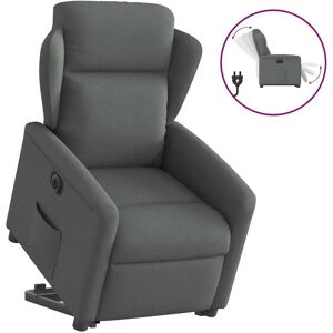 Fauteuil VidaXL - Gris Foncé - Confort et Fonctionnalité - Publicité Fauteuil VidaXL - Gris Foncé - Confort et Fonctionnalité - Publicité