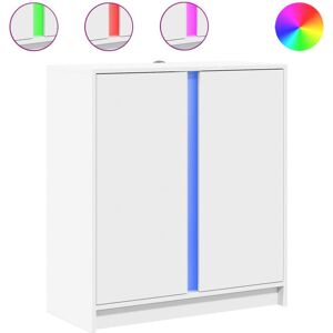 vidaXL Weiß moderner LED-Sideboard - Sideboard vidaXL Weiß moderner LED-Sideboard - Sideboard