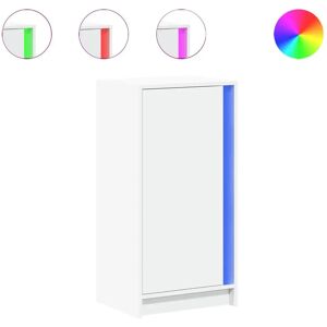 vidaXL Weiß LED Sideboard - Wohnzimmer Stauraum vidaXL Weiß LED Sideboard - Wohnzimmer Stauraum