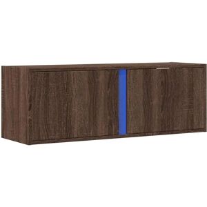 vidaXL 852270 Wall-Mounted TV Cabinet with LED Lights - TV Cabinet vidaXL 852270 Wall-Mounted TV Cabinet with LED Lights - TV Cabinet