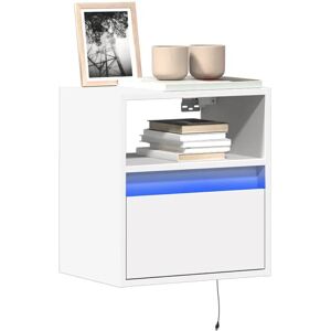 vidaXL 852313 TV cabinet - LED Lights White - Wall Mount Storage vidaXL 852313 TV cabinet - LED Lights White - Wall Mount Storage