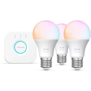 Kit de iluminação inteligente Philips Hue White e colorido Kit de iluminação inteligente Philips Hue White e colorido
