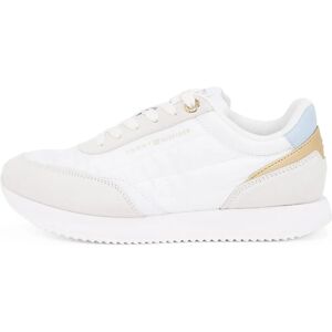 Tommy Hilfiger Essential Runner White Sneakers - Sneaker Tommy Hilfiger Essential Runner White Sneakers - Sneaker