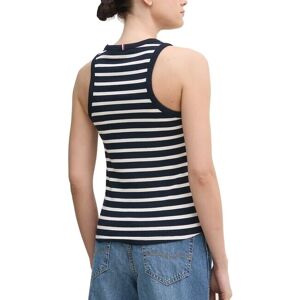 Tommy Hilfiger Slim 5X2 RIB Tank Top - Women’s NavyBlue Tommy Hilfiger Slim 5X2 RIB Tank Top - Women’s NavyBlue