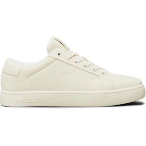 Calvin Klein Jeans YM0YM01163 Pantofi sport casual albi Calvin Klein Jeans YM0YM01163 Pantofi sport casual albi