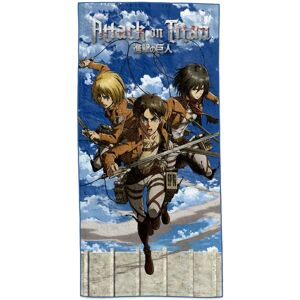 Sakami Merchandise Attack on Titan Bath Towel - Eren, Mikasa & Armin - 150x75 cm Sakami Merchandise Attack on Titan Bath Towel - Eren, Mikasa & Armin - 150x75 cm