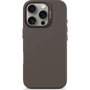 Coque en silicone antimicrobien pour iPhone 16 Pro - Compatible MagSafe - Noir Coque en silicone antimicrobien pour iPhone 16 Pro - Compatible MagSafe - Noir