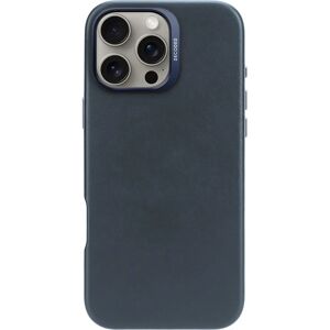 Coque en Cuir Antichoc Decoded pour iPhone 16 Pro Max - Bleu Coque en Cuir Antichoc Decoded pour iPhone 16 Pro Max - Bleu