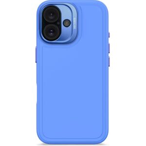 Coque en silicone bleu Decoded pour iPhone 16 avec MagSafe Coque en silicone bleu Decoded pour iPhone 16 avec MagSafe