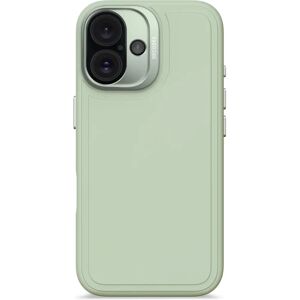 Coque en silicone antimicrobienne verte MagSafe pour iPhone 16 de Decoded Coque en silicone antimicrobienne verte MagSafe pour iPhone 16 de Decoded