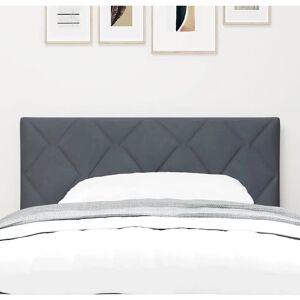 VidaXL Mørkegrå Velour LED Hovedgærde - Hovedgærde VidaXL Mørkegrå Velour LED Hovedgærde - Hovedgærde