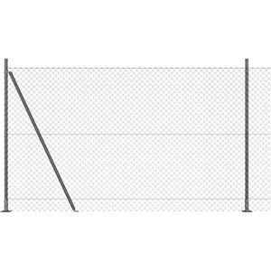 Vidaxl 7-Post Metal Mesh Fence - Garden, Pet & Security Use Vidaxl 7-Post Metal Mesh Fence - Garden, Pet & Security Use
