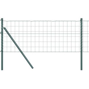 VidaXL Euro Com 7 Post Steel Fence - Outdoor Use VidaXL Euro Com 7 Post Steel Fence - Outdoor Use