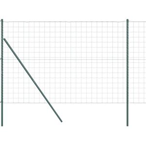 vidaXL Grüne Stahlzaun 10x1,5m - Zaun vidaXL Grüne Stahlzaun 10x1,5m - Zaun