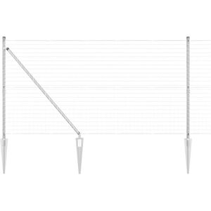 vidaXL Gartengitter Euro Verzinkter Stahl - Gartengitter vidaXL Gartengitter Euro Verzinkter Stahl - Gartengitter