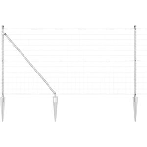 vidaXL Euro Zaun mit Stahlspitzenpfosten - Gartensicherheitslösung vidaXL Euro Zaun mit Stahlspitzenpfosten - Gartensicherheitslösung