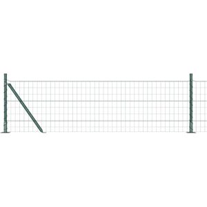 VidaXL Euro Fence with Galvanized Steel Posts - Garden Boundary Fencing VidaXL Euro Fence with Galvanized Steel Posts - Garden Boundary Fencing