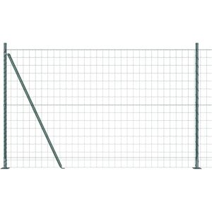 vidaXL Euro Fence - Garden Fence with Galvanized Steel Posts - Green vidaXL Euro Fence - Garden Fence with Galvanized Steel Posts - Green