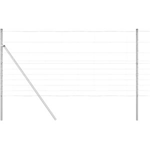 vidaXL Cerca de Malla de Acero - Barrera Galvanizada para Exterior vidaXL Cerca de Malla de Acero - Barrera Galvanizada para Exterior