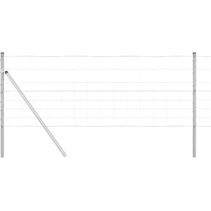 vidaXL Galvanized Steel Fence - Durable, Stylish & Versatile vidaXL Galvanized Steel Fence - Durable, Stylish & Versatile