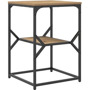 vidaXL Artisan Oak 41x40x60 cm Side Table - Bedroom Furniture vidaXL Artisan Oak 41x40x60 cm Side Table - Bedroom Furniture