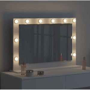 VIDAXL Weißes LED Schminkspiegel - Wandmontage - 80x55x18 cm VIDAXL Weißes LED Schminkspiegel - Wandmontage - 80x55x18 cm