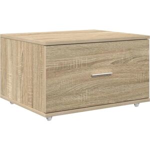 vidaXL Sonoma Oak Medium Brown Drawer Cabinet - Drawer Cabinet vidaXL Sonoma Oak Medium Brown Drawer Cabinet - Drawer Cabinet