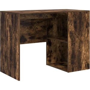 Vidaxl Moderne Brun Trearbeid - Skrivebord Vidaxl Moderne Brun Trearbeid - Skrivebord