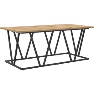vidaXL Coffee table Artisan oak - 100x50x40 cm - Modern style vidaXL Coffee table Artisan oak - 100x50x40 cm - Modern style