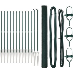 vidaXL Green Hexagonal Fence 25x1.6m - Fence vidaXL Green Hexagonal Fence 25x1.6m - Fence