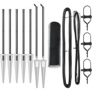 VidaXL Gray Steel Hexagonal Fence - Fence VidaXL Gray Steel Hexagonal Fence - Fence