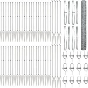 Valla Hexagonal Steel Galvanized Fence - Black Valla Hexagonal Steel Galvanized Fence - Black