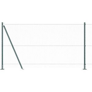 vidaXL Hexagon Fence Green 1.2x10 m Steel 10 x 1,2 m - Fence vidaXL Hexagon Fence Green 1.2x10 m Steel 10 x 1,2 m - Fence