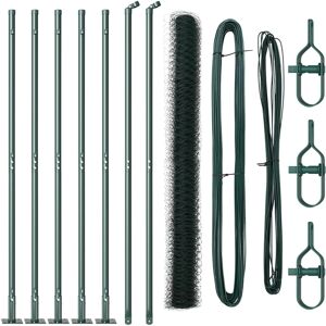 Valla Hexagonal Fence - Metal & PVC Outdoor Barrier Valla Hexagonal Fence - Metal & PVC Outdoor Barrier