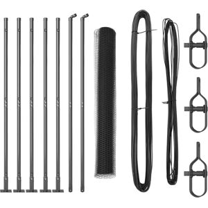 vidaXL Fence Set - Durable PVC Mesh, Easy Install, 5 Posts vidaXL Fence Set - Durable PVC Mesh, Easy Install, 5 Posts