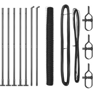 vidaXL Hexagonal Fence - Modern, Durable, Easy Assembly - Fence vidaXL Hexagonal Fence - Modern, Durable, Easy Assembly - Fence