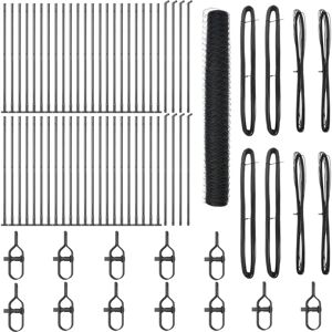 VidaXL Fence Set - Grey Steel 1.2x100m, 13 Posts VidaXL Fence Set - Grey Steel 1.2x100m, 13 Posts