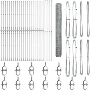 vidaXL Hexagonal Steel Fencing - Outdoor Security Barrier vidaXL Hexagonal Steel Fencing - Outdoor Security Barrier