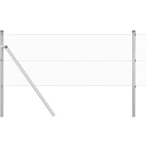 vidaXL Galvaniseret Stål Gitter - Holdbart Industrielt Design vidaXL Galvaniseret Stål Gitter - Holdbart Industrielt Design