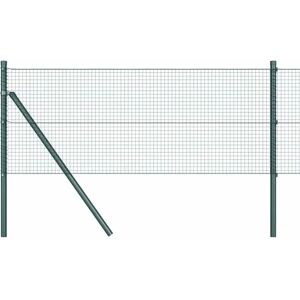 vidaXL Grünes Stahl Industriestaket-Set vidaXL Grünes Stahl Industriestaket-Set