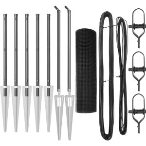 vidaXL Gitter Grå Svejset Tråd - Gitter vidaXL Gitter Grå Svejset Tråd - Gitter