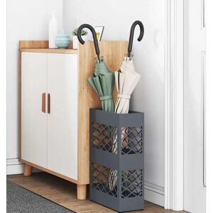 vidaXL Steel Anthracite Umbrella Stand - 28x12x41 cm vidaXL Steel Anthracite Umbrella Stand - 28x12x41 cm