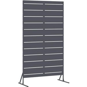 Vidaxl Stahlzaunpaneel mit Streifenmuster - Für Außenbereiche Vidaxl Stahlzaunpaneel mit Streifenmuster - Für Außenbereiche