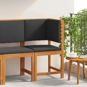 vidaXL Akazie Outdoor Sofa - Kompaktes Quadratdesign - Für Zwei vidaXL Akazie Outdoor Sofa - Kompaktes Quadratdesign - Für Zwei