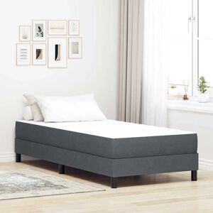 VidaXL Dark Gray Independent Pocket Spring Mattress - Mattress VidaXL Dark Gray Independent Pocket Spring Mattress - Mattress
