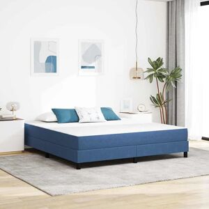 Vidaxl - Blue and White Memory Foam Mattress - 180x200cm Vidaxl - Blue and White Memory Foam Mattress - 180x200cm