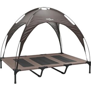 vidaXL Steel XL Raised Dog Bed with Removable Roof vidaXL Steel XL Raised Dog Bed with Removable Roof
